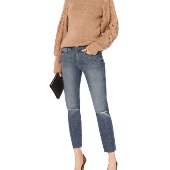 Frame Denim Denim - NWT FRAME Le Boy Ripped Cropped Jeans